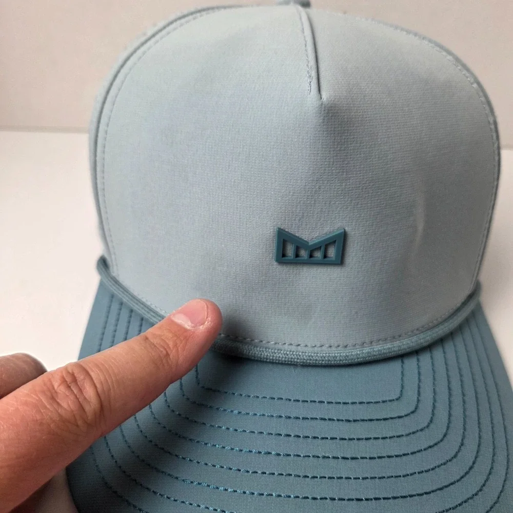 Melin Skyline Collection Hydro Odyssey XL Blue Rope Snapback